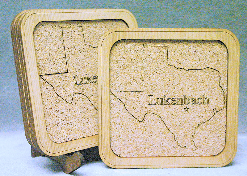 Luckenbach Texas Coasters